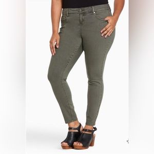 Torrid Ultra Skinny Jean - Light Olive Wash